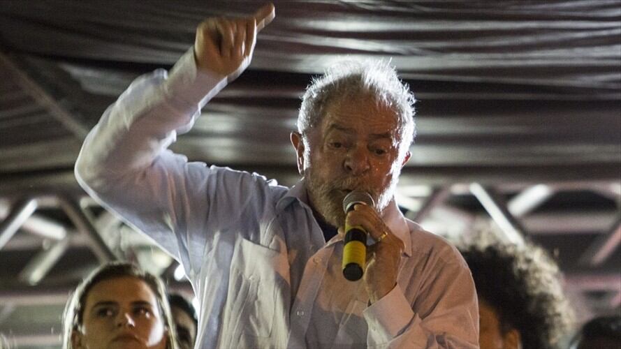 Partido de los Trabajadores de Brasil lanzará candidatura de Lula. Foto: Agencia Anadolu