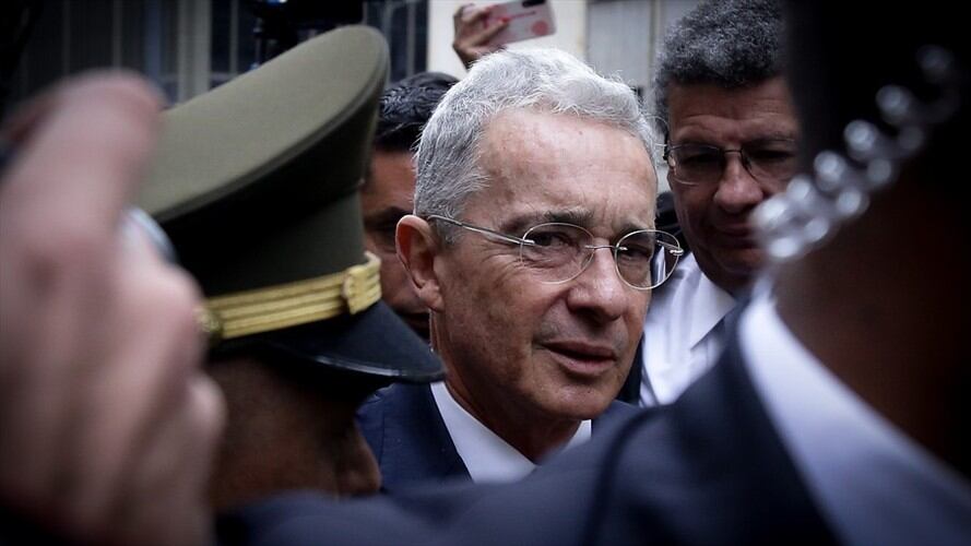 Álvaro Uribe. Foto: Colprensa - Diego Pineda