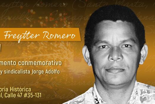 Profesor Jorge Freytter. Foto: Centro Nacional de Memoria Histórica