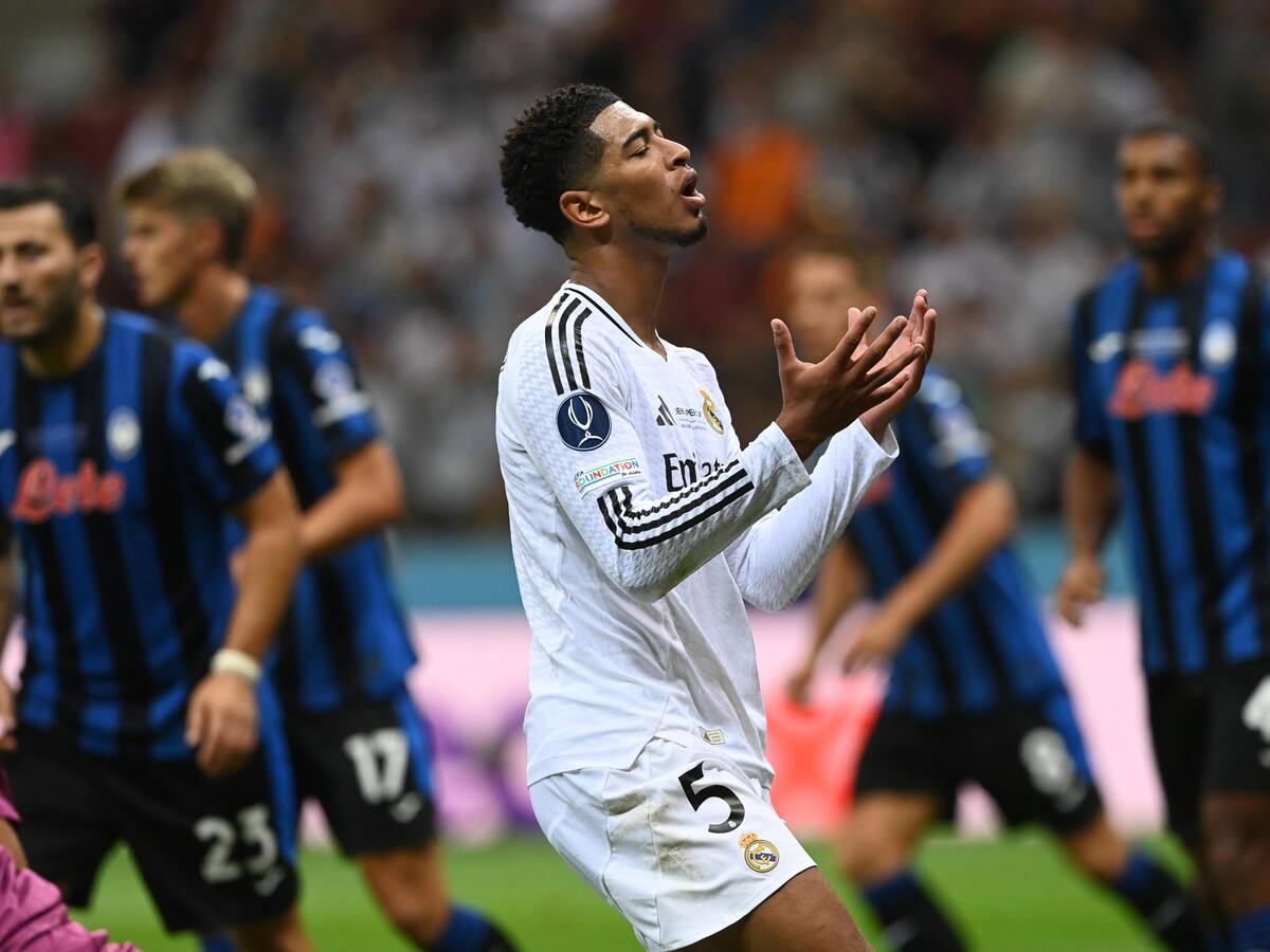 Jude Bellingham se lesionó uno de sus gemelos: podría estar un mes de baja