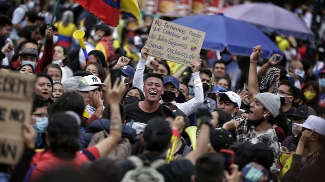 Los 29 gremios que lo conforman han señalado que no es posible seguir transgrediendo los derechos fundamentales. Foto: Colprensa