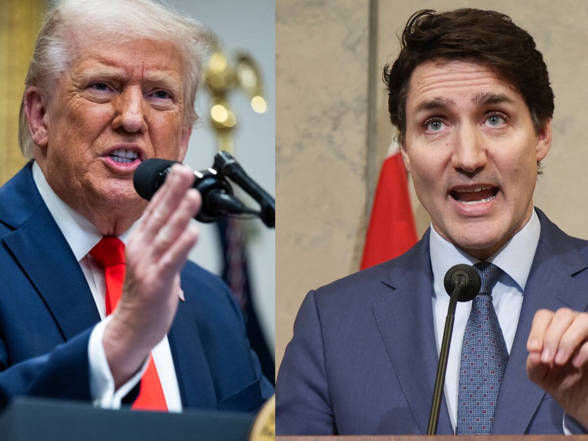 Justin Trudeau y Donald Trump hablaron durante 50 minutos en medio de la guerra comercial