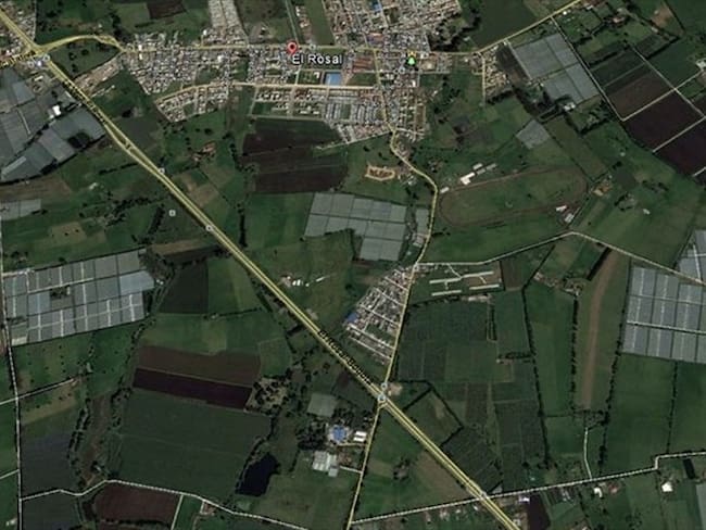 Los $1200 millones que concejales pedían para el ‘volteo de tierras’. Foto: Google maps