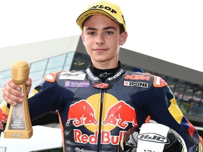 David Alonso, el joven colombiano que es la promesa del motociclismo mundial