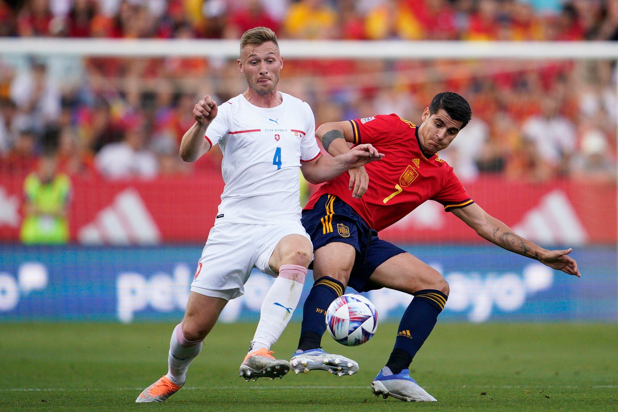 España vs. República Checa en la Liga de Naciones (Photo by Quality Sport Images/Getty Images)