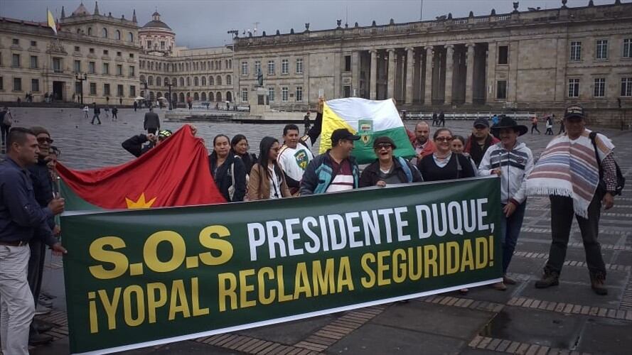 Yopal le pide al presidente Duque más policías para enfrentar la inseguridad.