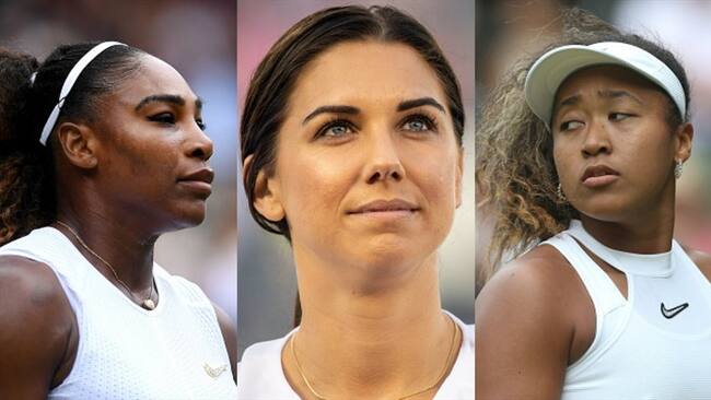 Serena Williams - Alex Morgan - Naomi Osaka. Foto: Getty Images
