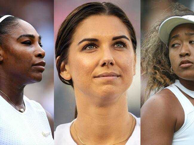 Serena Williams - Alex Morgan - Naomi Osaka. Foto: Getty Images