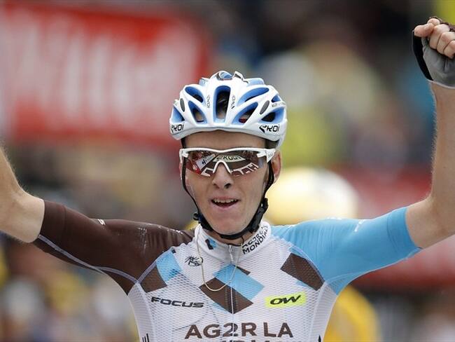 El francés Romain Bardet. Foto: Agencia EFE