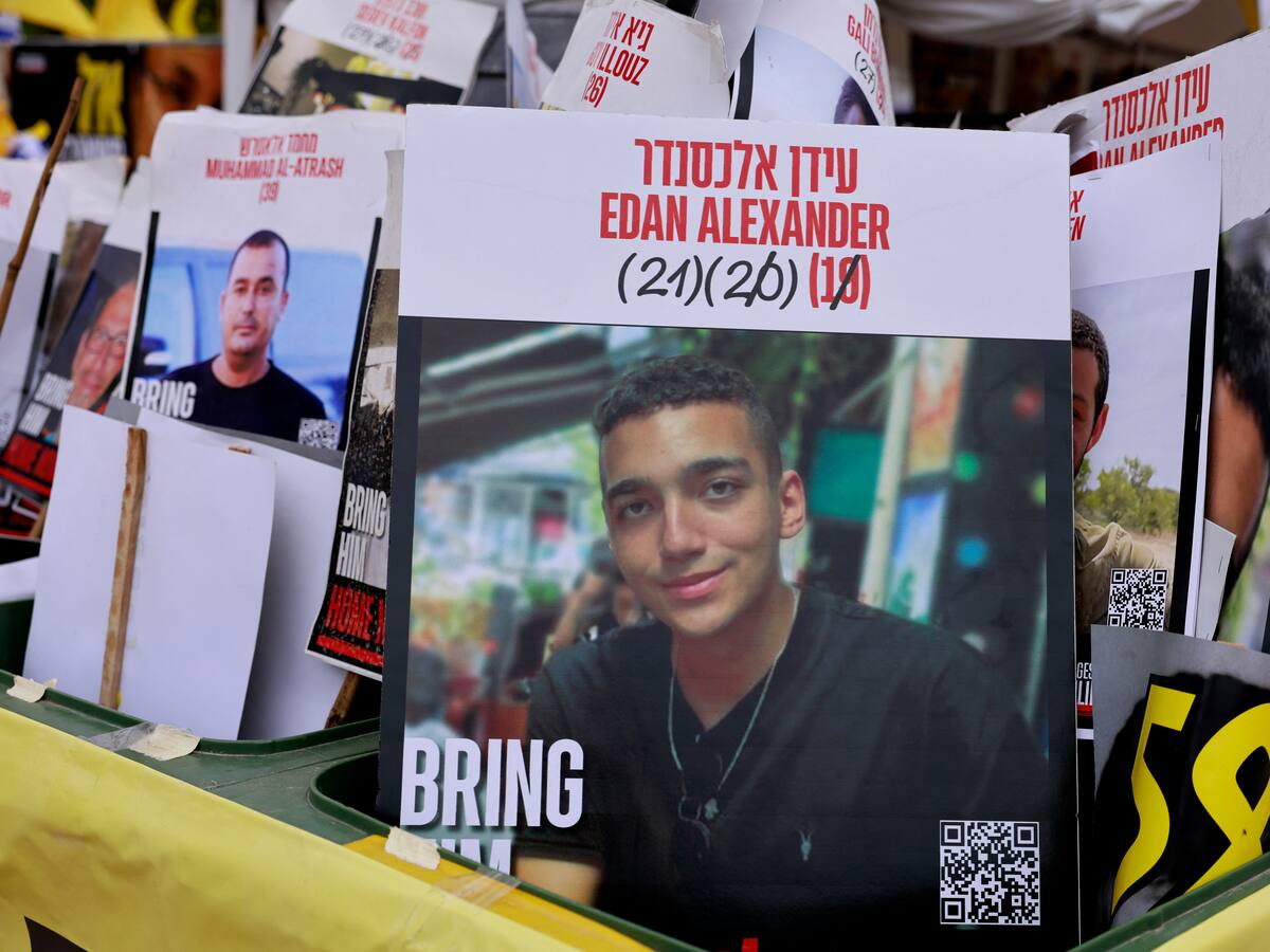Liberación de Edan Alexander, un “rayo de esperanza” para familias de rehenes israelíes