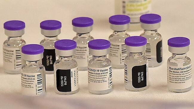 Vacunas de Pfizer llegarán a Colombia. Foto: Getty Images