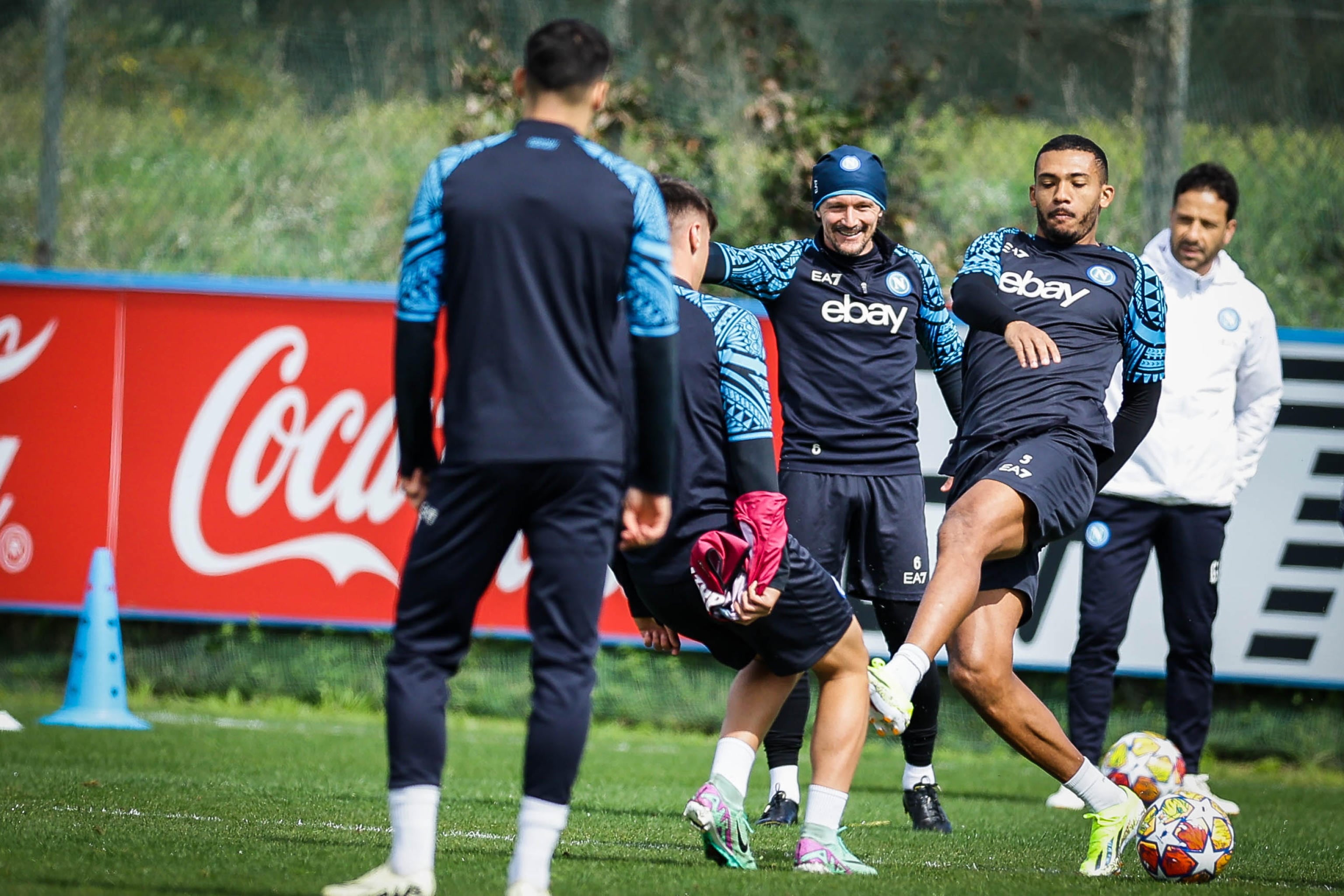 Entrenamiento Napoli (Liga de Campeones, Italia) EFE/EPA/CESARE ABBATE