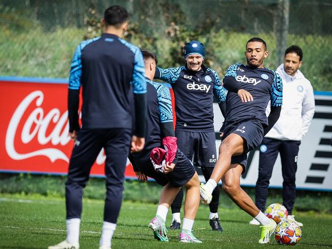 Entrenamiento Napoli (Liga de Campeones, Italia) EFE/EPA/CESARE ABBATE