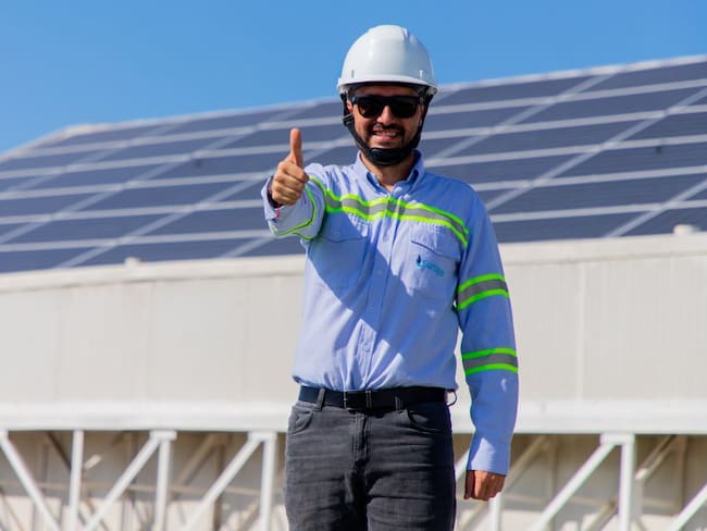 Planta solar con cambio de cubierta más grande del país, se construirá en Cartagena. Imagen de referencia. Foto:
