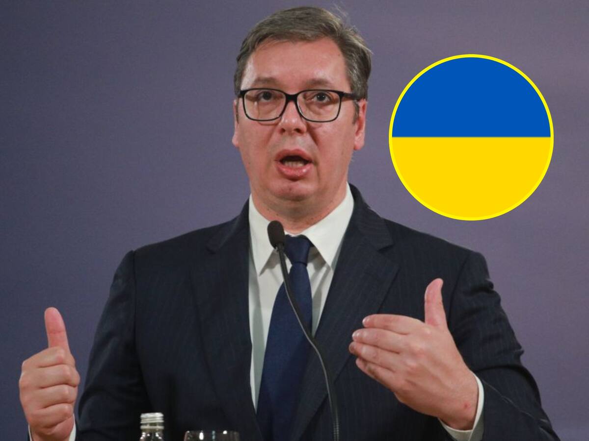 El presidente de Serbia aseguró que impedirá el envío de municiones a Ucrania