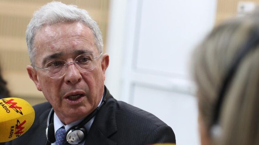 Álvaro Uribe Vélez. Foto: Redacción W Radio