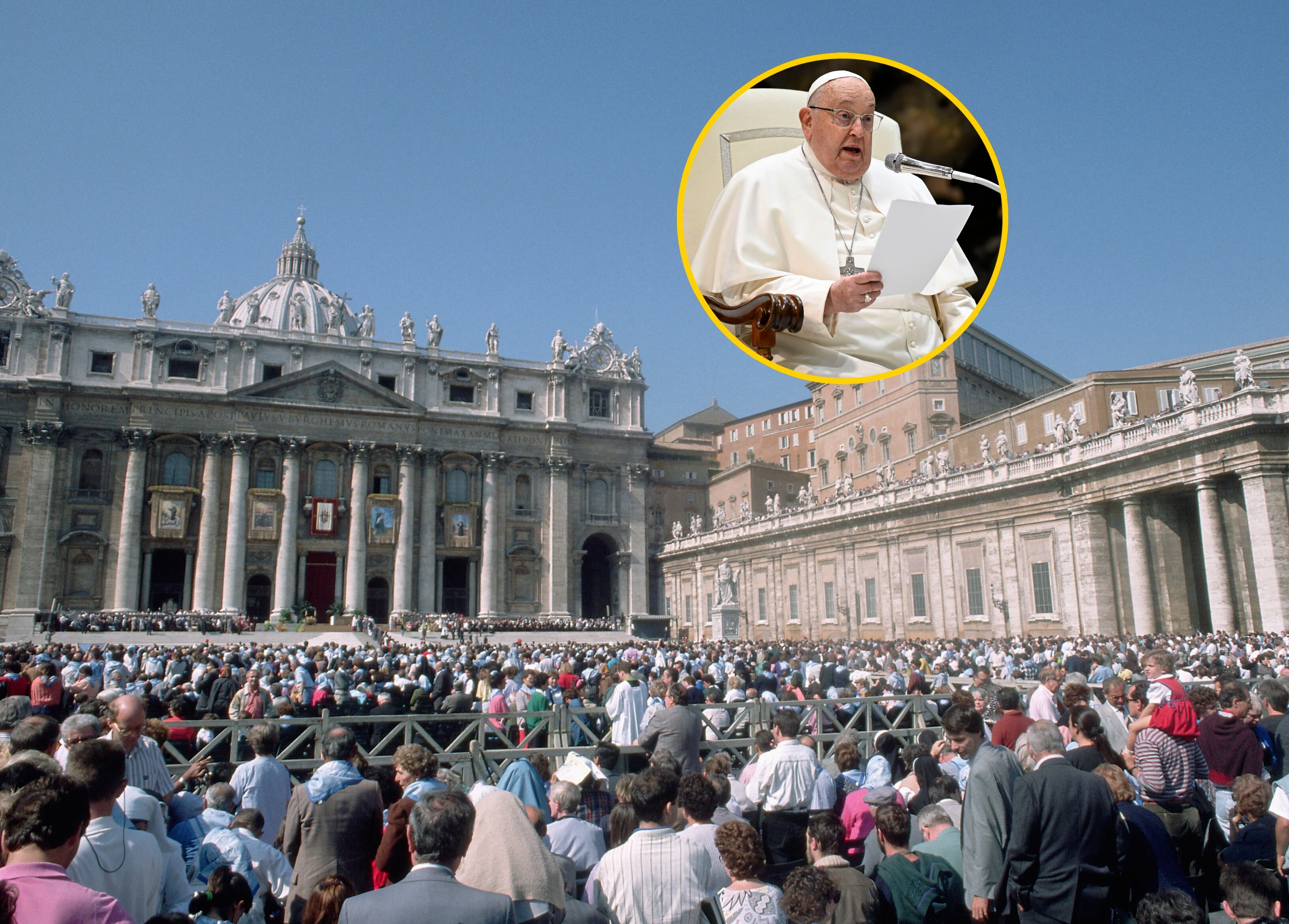 Plaza de San Pedro. Imagen de referencia Getty Images