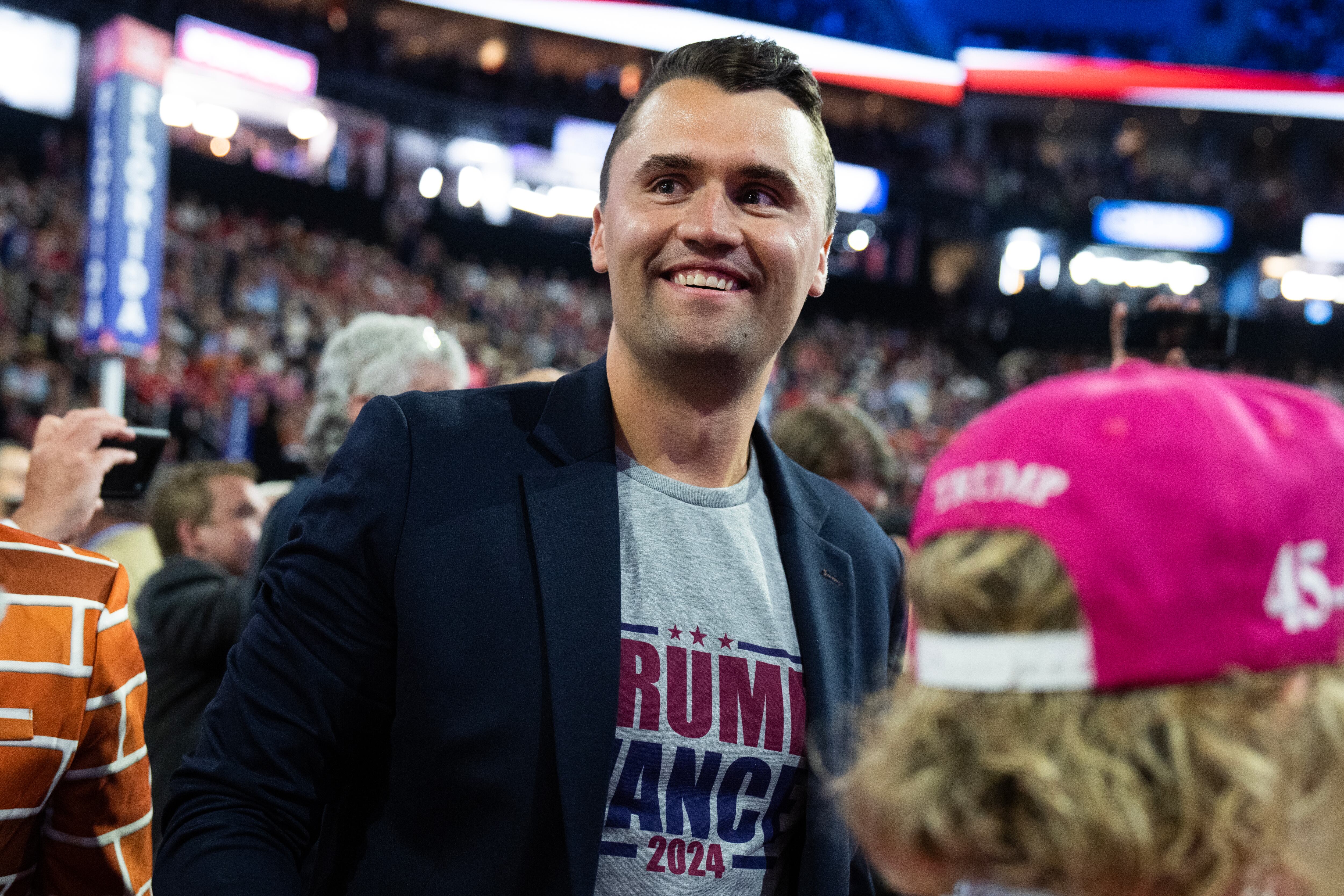 Charlie Kirk. Foto por Tom Williams/CQ-Roll Call, Inc via Getty Images