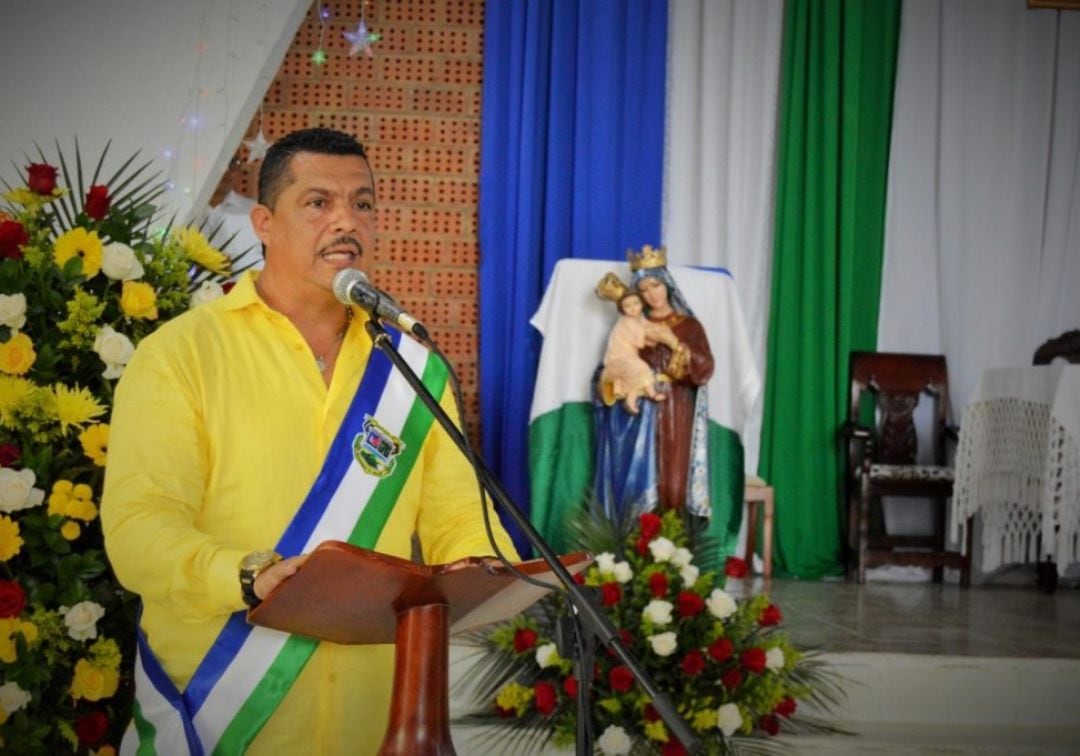 Jorge Enrique Castellar Schmitt, alcalde de San Jacinto, Bolívar. Crédito: mundonoticias