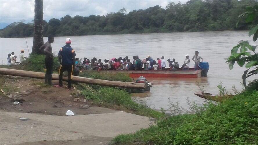 Desplazamientos en Tumaco-Archivo. Foto: Colprensa