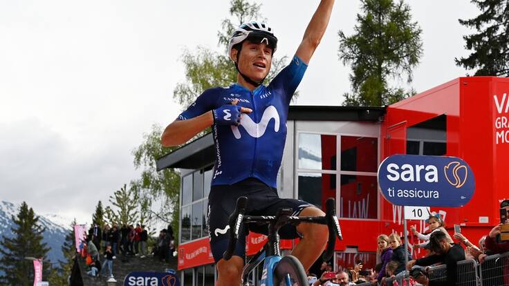 Es muy viable, me siento bien: Einer Rubio sobre buscar otra victoria en el Giro de Italia