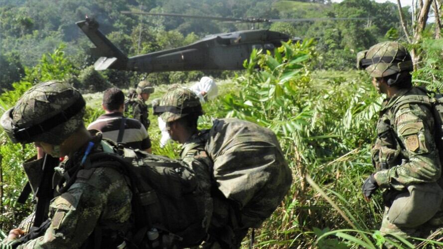 En esa misma zona, el Ejército capturó a alias Dago, segundo al mando de la columna móvil Jaime Martínez, . Foto: Archivo Colprensa