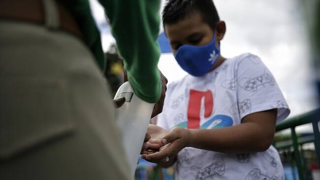 Clases presenciales en Bogotá. Foto: Colprensa