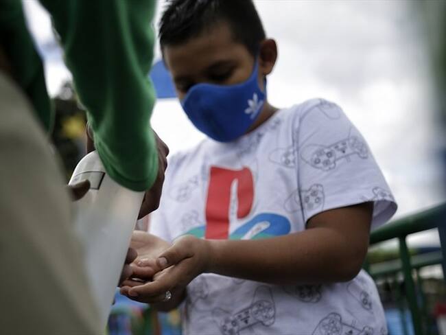 Clases presenciales en Bogotá. Foto: Colprensa