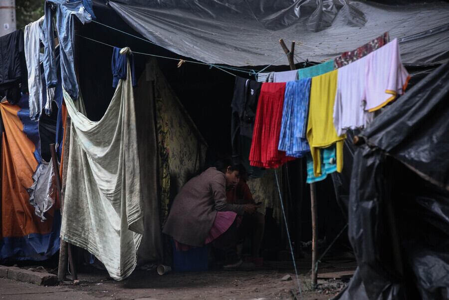 Comunidades indígenas ubicadas en el sector de La Florida retornaron a sus territorios. Foto: Colprensa