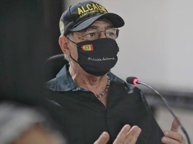 William Dau, alcalde de Cartagena. Foto: Archivo