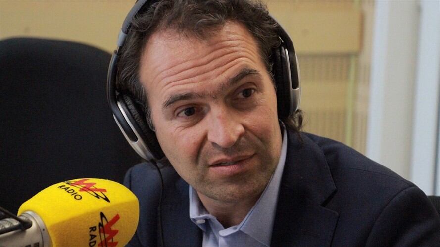 Federico Gutiérrez en La W. Foto: W Radio