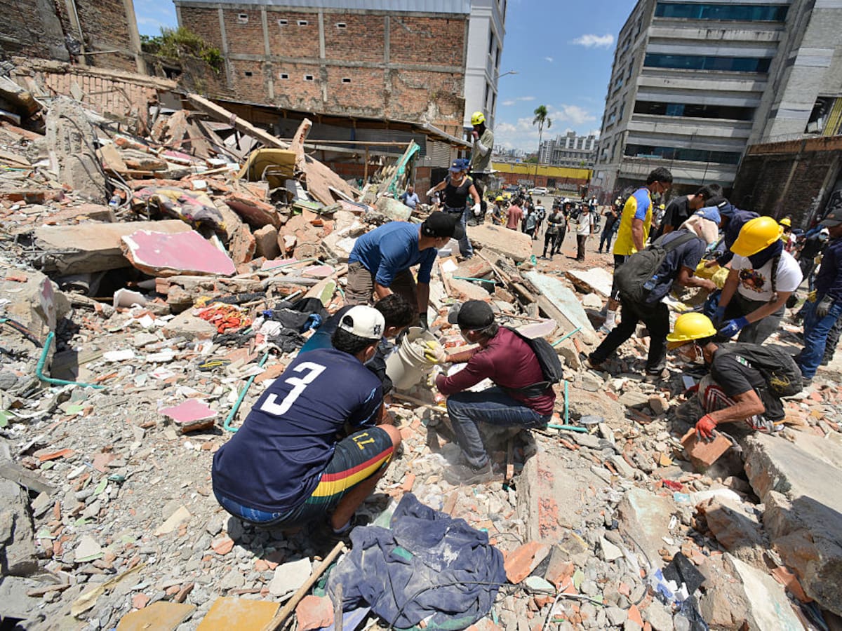 Terremoto Colombia: Subió a 288 el número de muertos y bajó a 202 el de desaparecidos