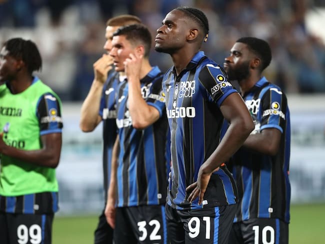 Duván Zapata del Atalanta. (Photo by Marco Luzzani/Getty Images)