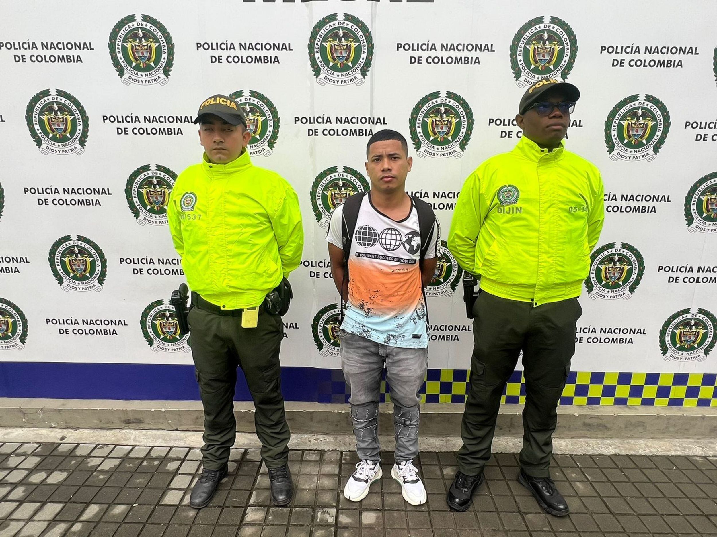 En los hechos también resultó herida otra persona. Foto: Policía.