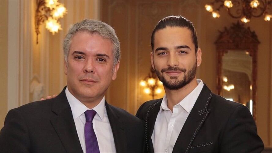 El cantante colombiano se "descachó" al momento de hablar de su encuentro con el presidente Iván Duque.. Foto: Instagram