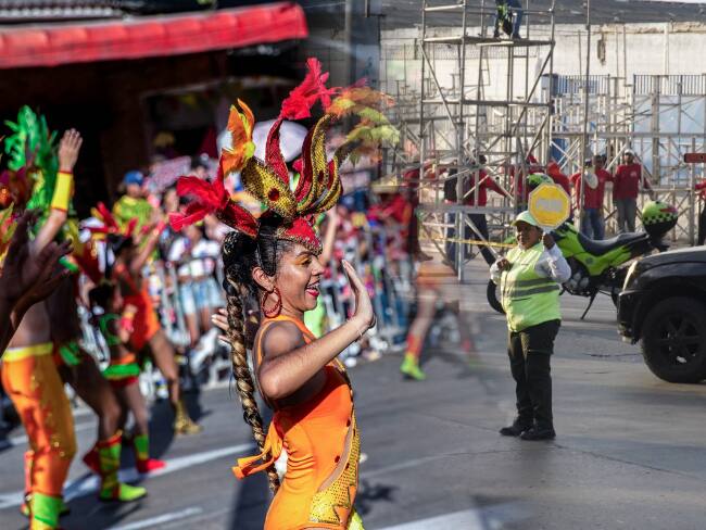 Carnaval de Barranquilla 2025. Imagen vía Getty Images