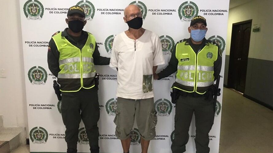 Capturan en Cartagena a noruego condenado en su país por delitos sexuales contra su hija. Foto: Cortesía