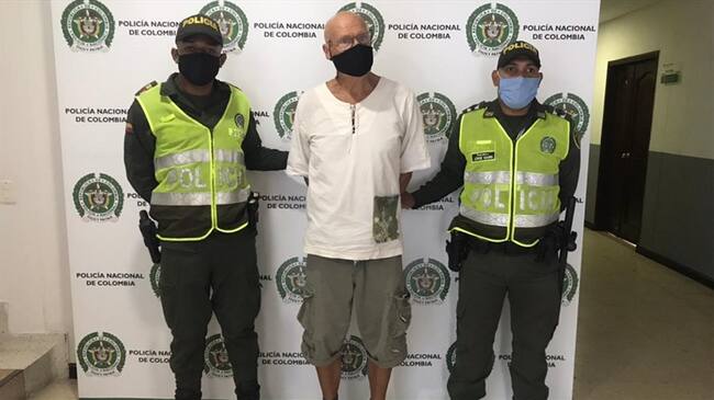 Capturan en Cartagena a noruego condenado en su país por delitos sexuales contra su hija. Foto: Cortesía
