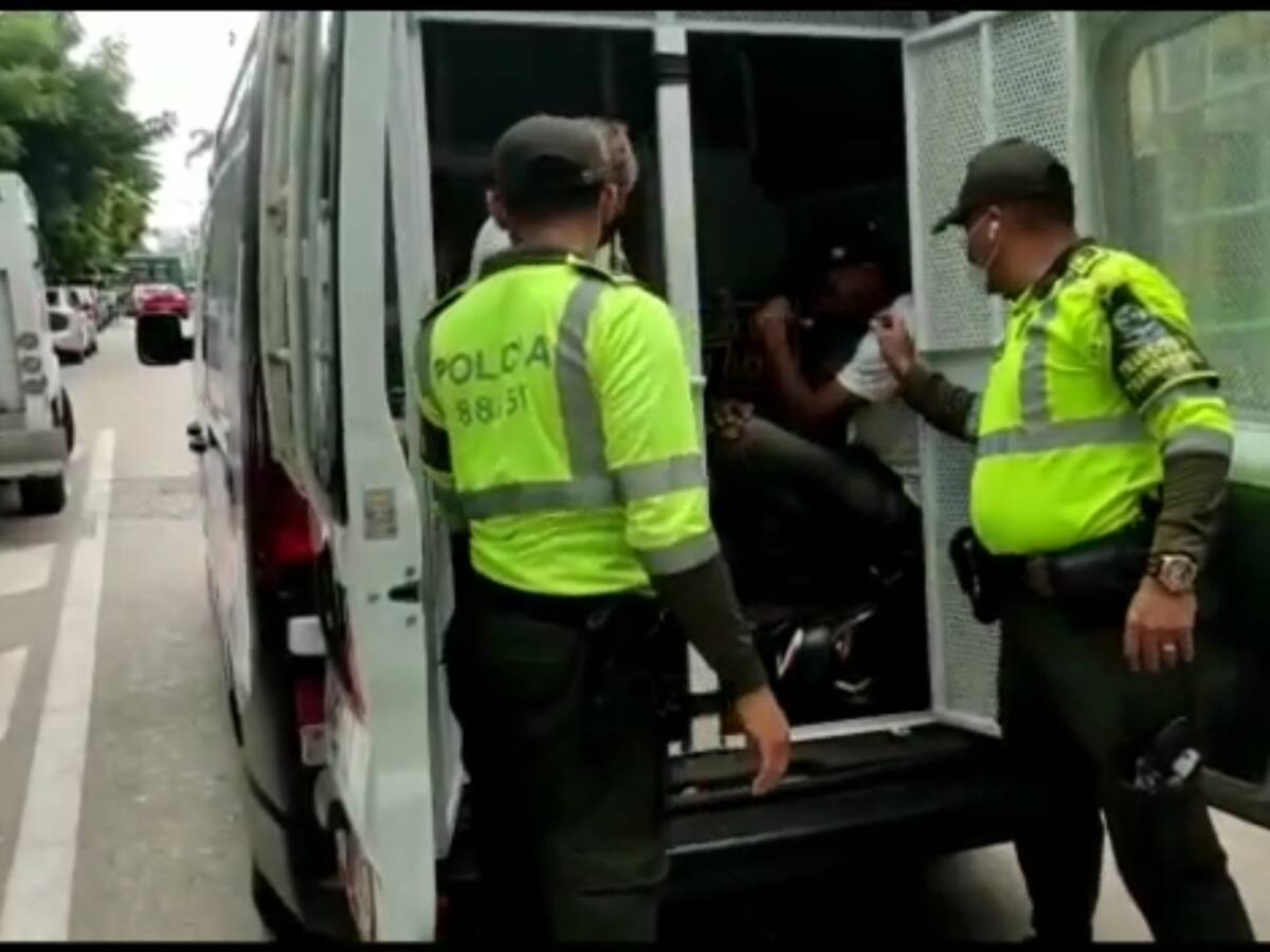 Menor de edad fue detenido tras cometer un atentado en Barranquilla