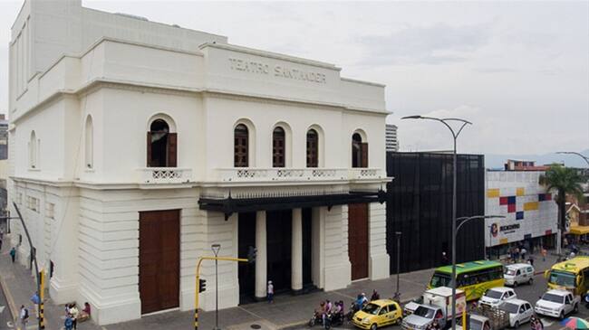 Teatro Santander. Foto:Alcaldía de Bucaramanga.