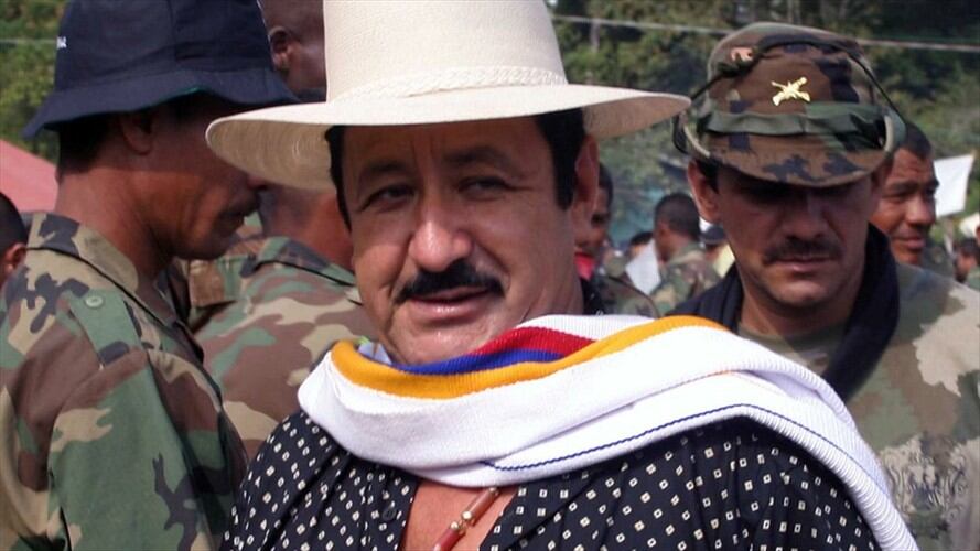 Hernán Giraldo Serna, conocido por sus alias de ‘El Patrón’, ‘El Taladro’ o ‘El Señor de la Sierra’, es un ex narcotraficante y ex paramilitar colombiano, antiguo miembro de las AUC. Foto: Colprensa