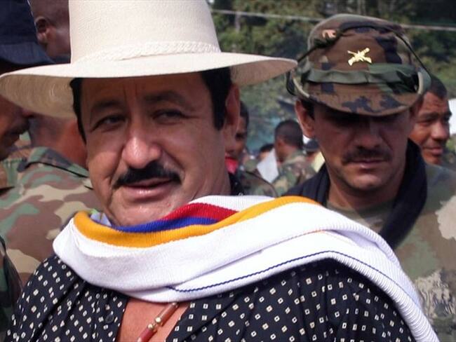 Hernán Giraldo Serna, conocido por sus alias de ‘El Patrón’, ‘El Taladro’ o ‘El Señor de la Sierra’, es un ex narcotraficante y ex paramilitar colombiano, antiguo miembro de las AUC. Foto: Colprensa