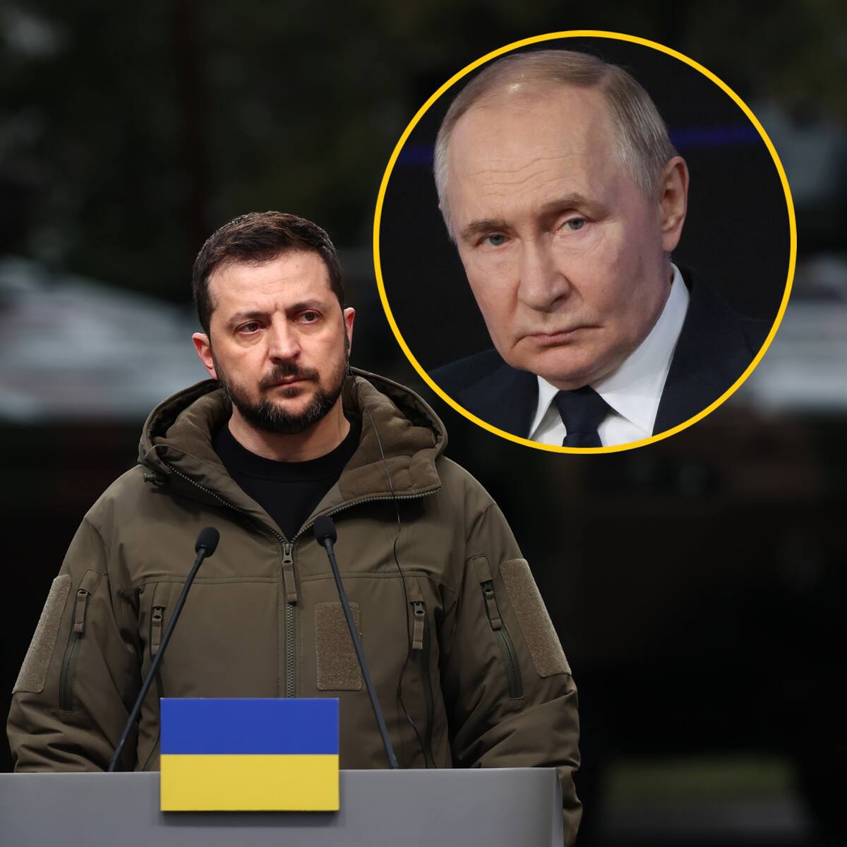Zelenski insistió en pedir un alto el fuego antes de la posible reunión con Putin