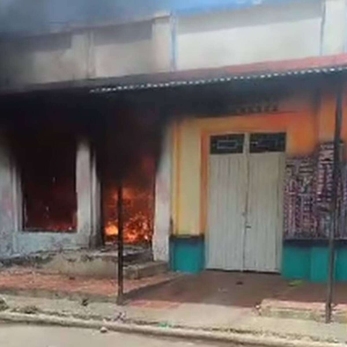 Confirman condena de 60 años de prisión contra causantes de incendio en la Registraduría de Gamarra