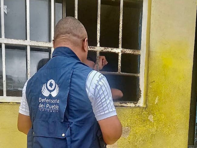 Crisis en la cárcel La Amarilla de Lorica: Defensoría advierte que los internos no tienen alimentos. Foto: cortesía Defensoría del Pueblo.