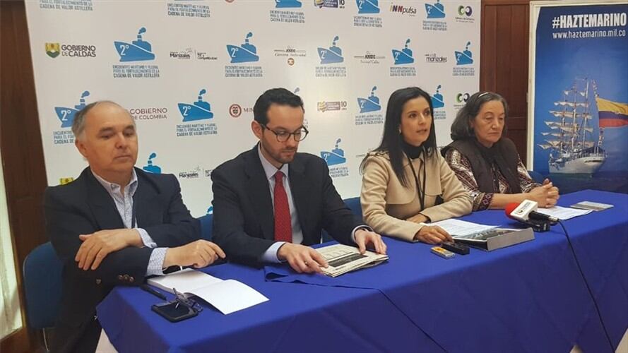 En el Segundo Encuentro Astillero y Fluvial que se lleva a cabo en Manizales, se reúnen más de 200 empresarios de Colombia y extranjeros con el fin de consolidar el mercado astillero. Foto: Adrián Rodríguez (W Radio)