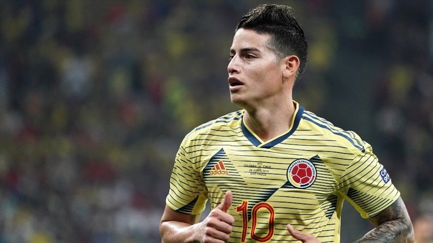 James Rodríguez, futbolista colombiano. Foto: Getty Images/Koji Watanabe