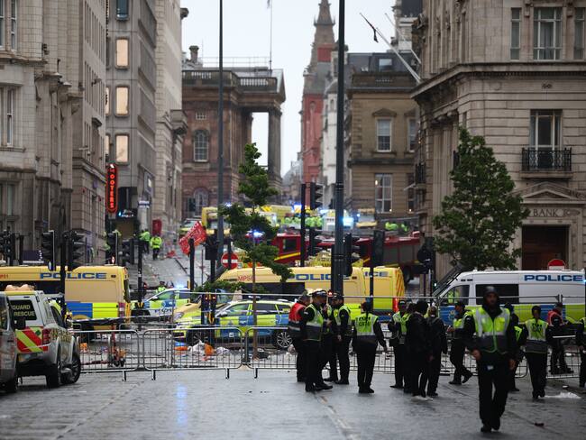 Lugar del atropello masivo. Foto: EFE/EPA/ADAM VAUGHAN.