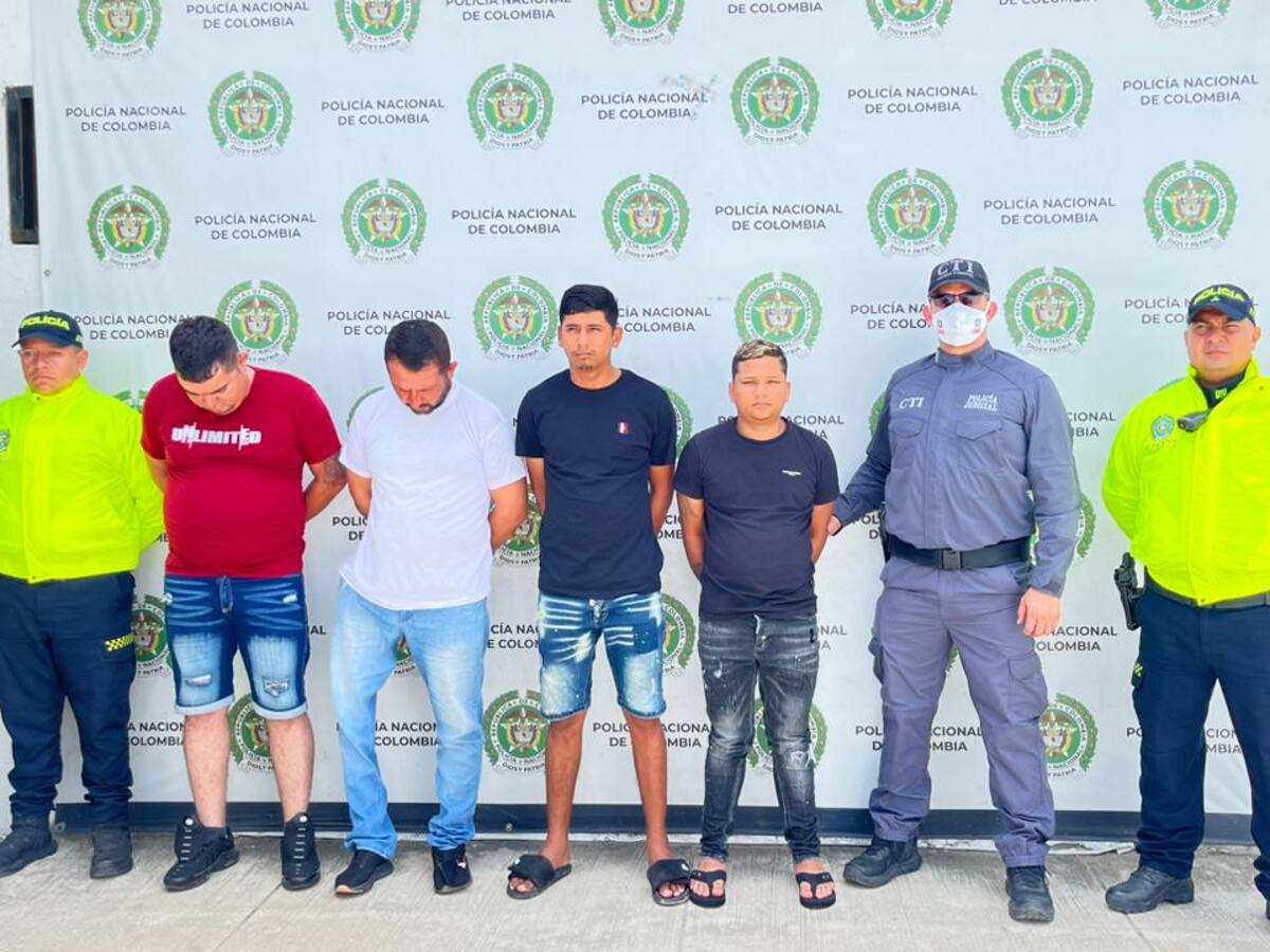 Policía captura a responsables de triple homicidio en la vereda Ayapel, Santa Marta