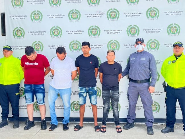 Policía captura a responsables de triple homicidio en la vereda Ayapel, Santa Marta